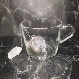 Rock Quartz Crystal Tea Infuser